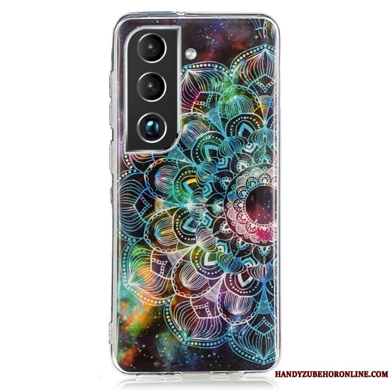 Cover Samsung Galaxy S22 5G Fluorescerende Blomsterserie