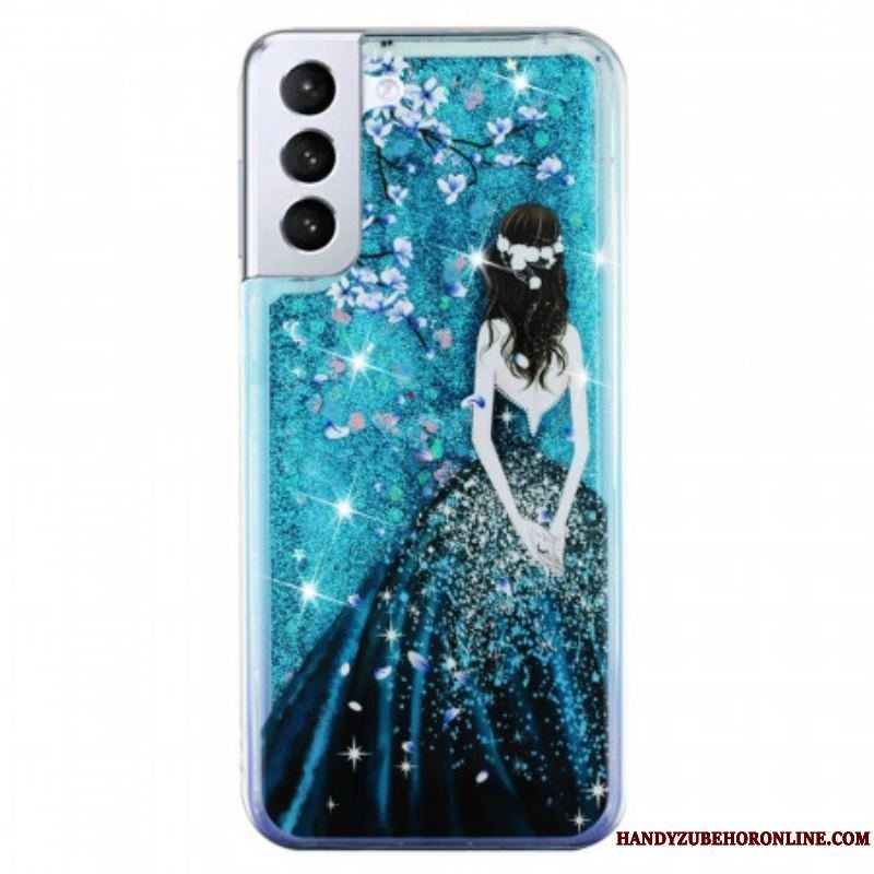 Cover Samsung Galaxy S22 5G Kvinde Pailletter