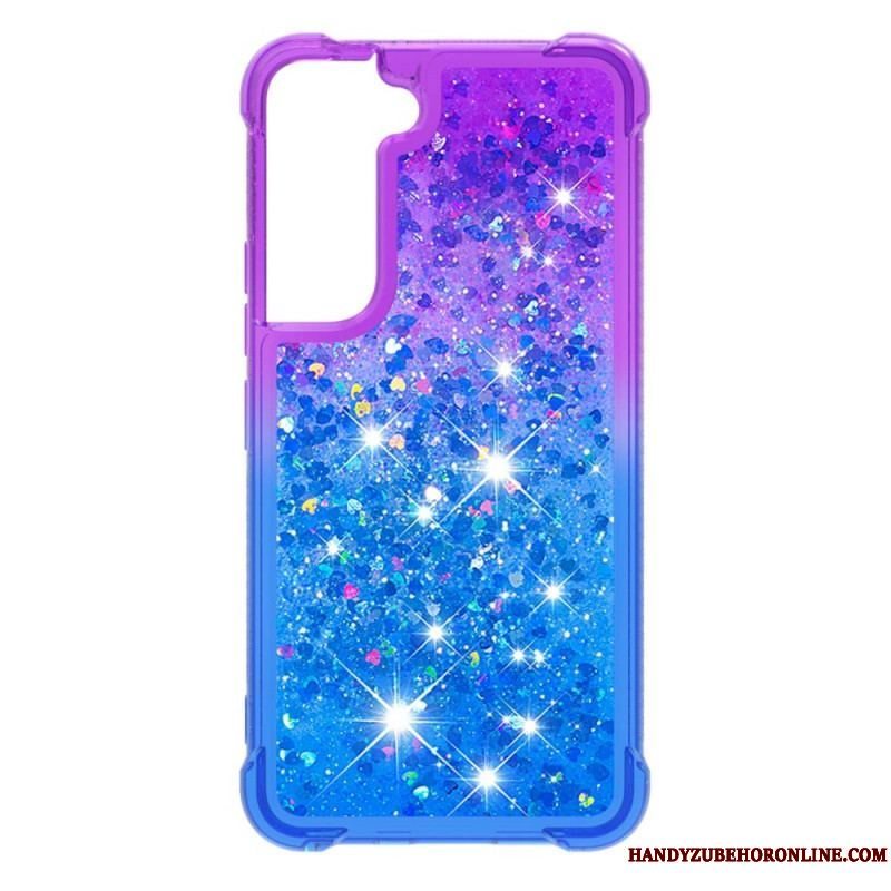 Cover Samsung Galaxy S22 5G Pailletter Farver