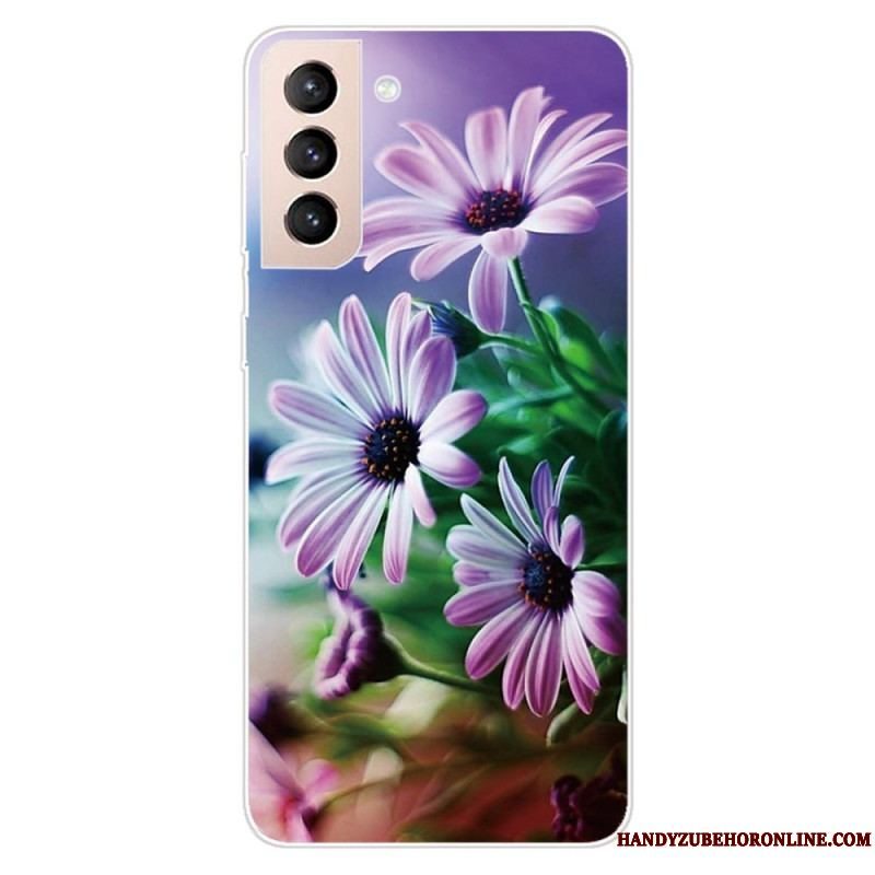 Cover Samsung Galaxy S22 5G Realistiske Blomster