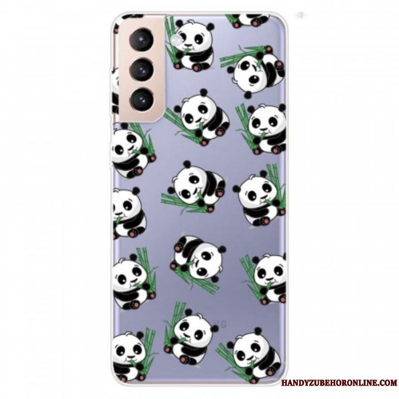 Cover Samsung Galaxy S22 5G Små Pandaer