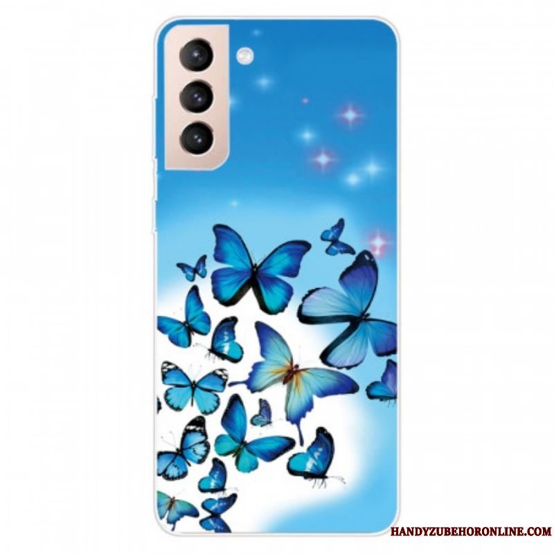 Cover Samsung Galaxy S22 5G Sommerfugle Sommerfugle 2