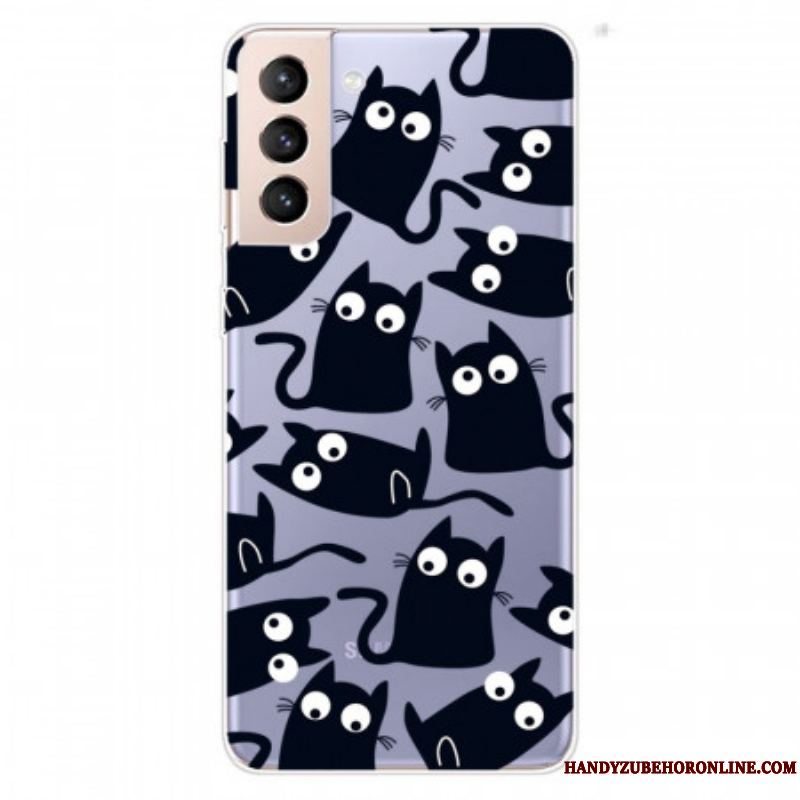 Cover Samsung Galaxy S22 5G Sorte Mus