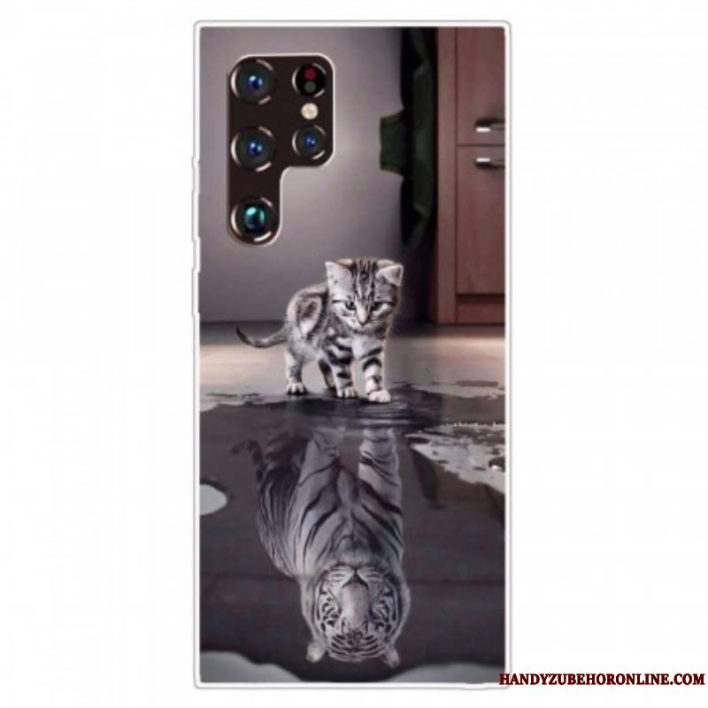 Cover Samsung Galaxy S22 Ultra 5G Ernest The Tiger