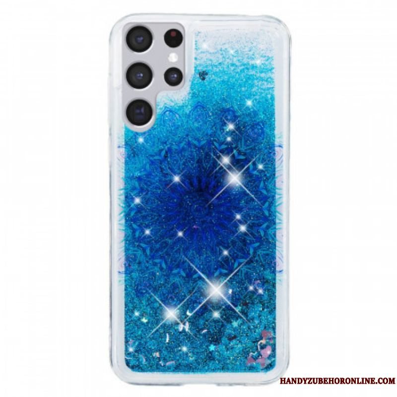 Cover Samsung Galaxy S22 Ultra 5G Glitter Mandala