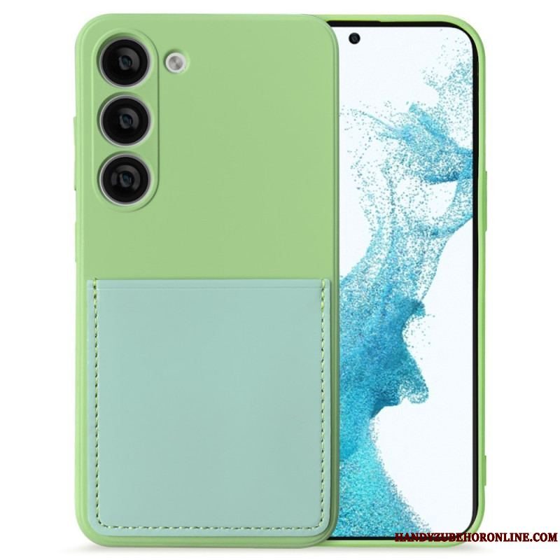 Cover Samsung Galaxy S23 5G Flydende Silikone Kortholder