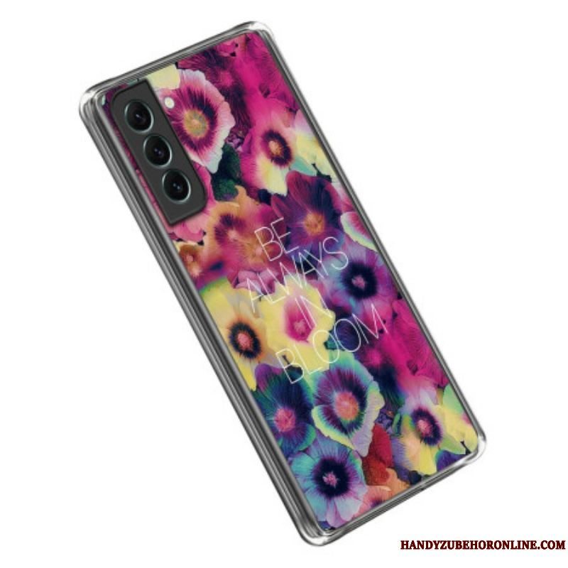 Cover Samsung Galaxy S23 5G Silikone Er Altid I Blomst