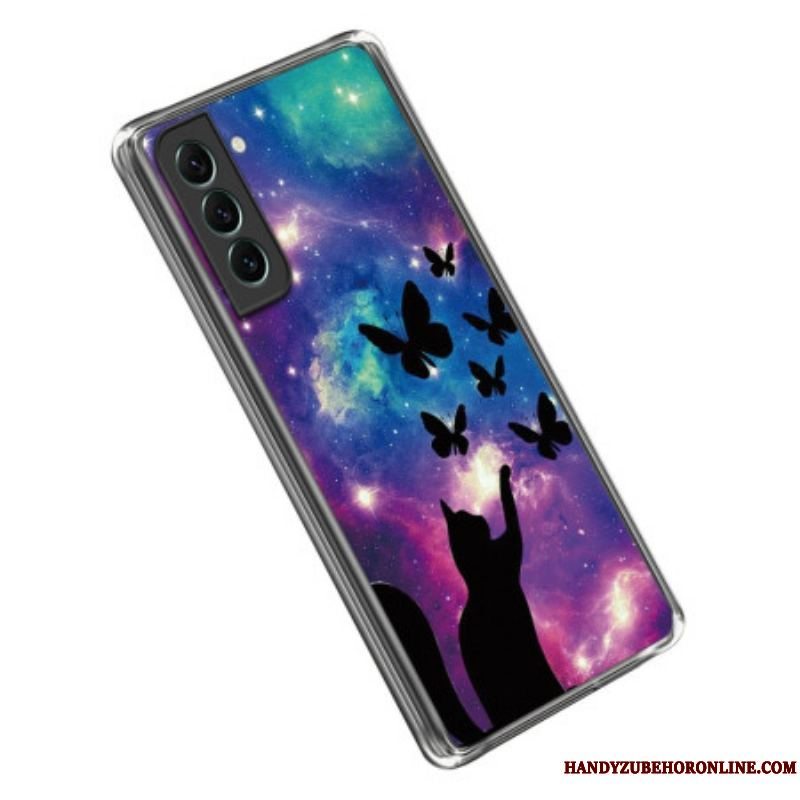 Cover Samsung Galaxy S23 5G Space Cat Silikone