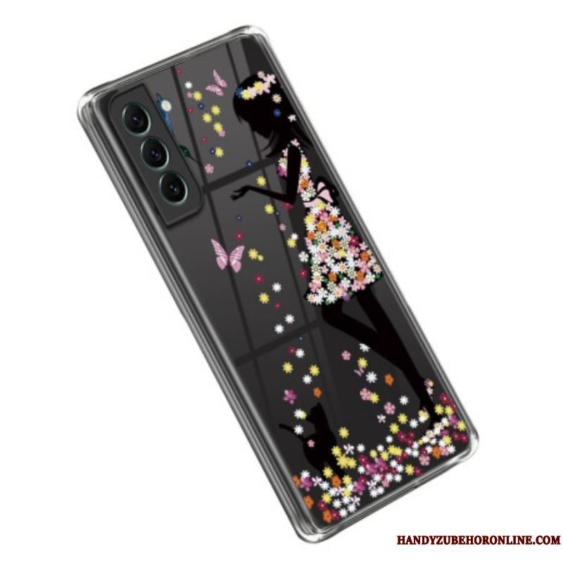 Cover Samsung Galaxy S23 5G Sømløs Blomsterpige