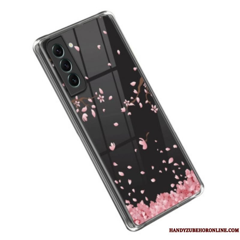 Cover Samsung Galaxy S23 5G Sømløse Lyserøde Blomster