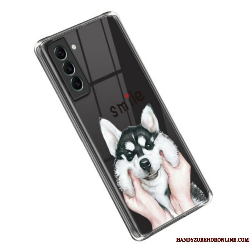 Cover Samsung Galaxy S23 5G Sømløst Hundesmil