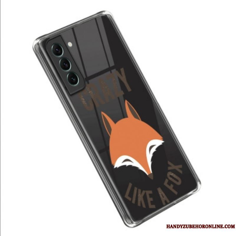 Cover Samsung Galaxy S23 5G Transparent Crazy Like A Fox