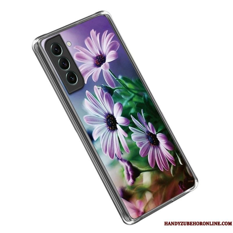 Cover Samsung Galaxy S23 Plus 5G Blomster Silikone