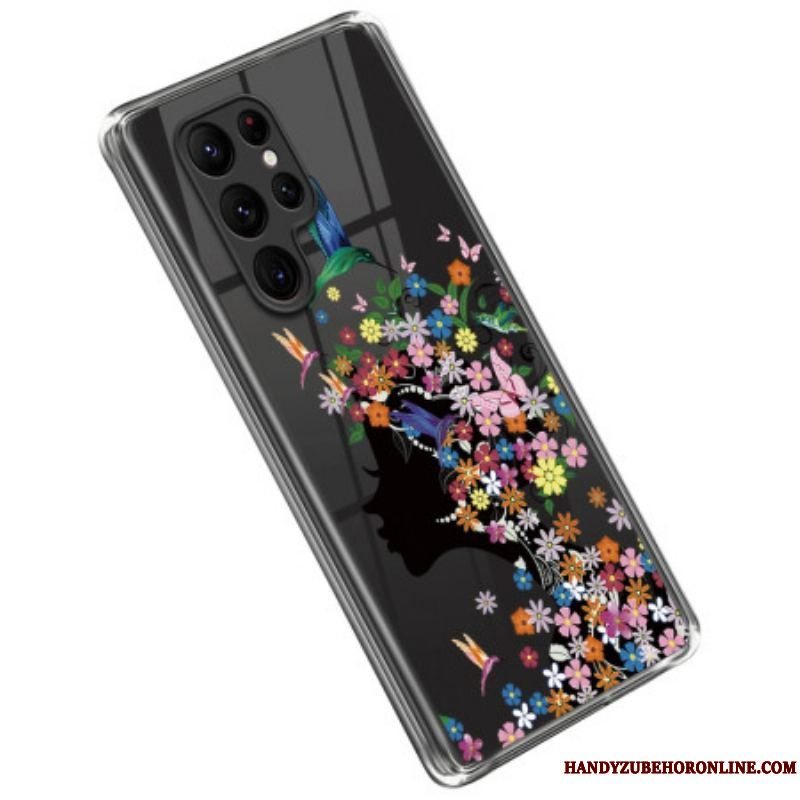 Cover Samsung Galaxy S23 Ultra 5G Blomsterhoved