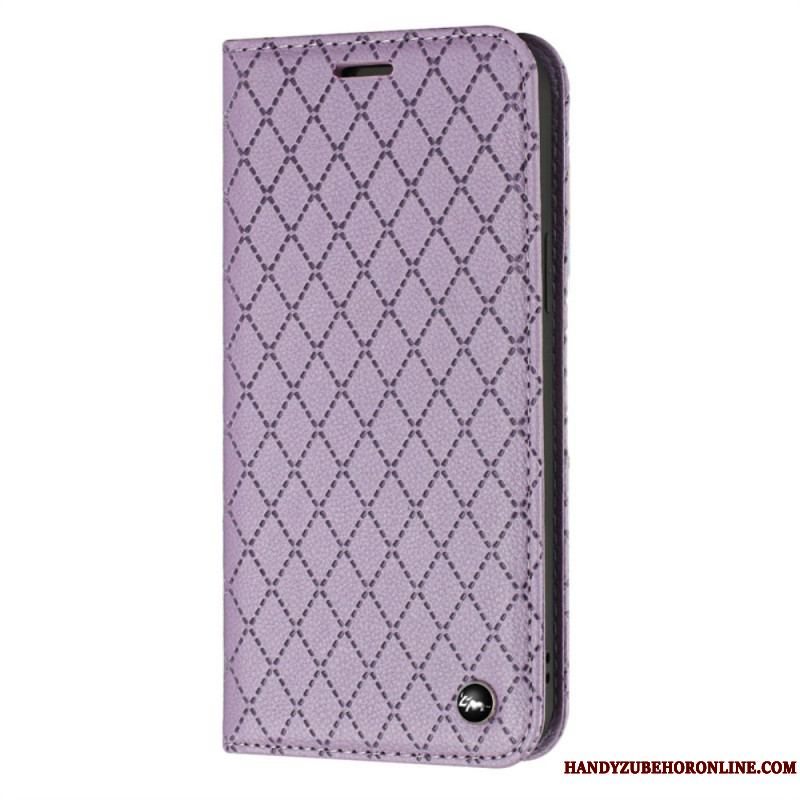 Cover Samsung Galaxy S23 Ultra 5G Flip Cover Rfid Diamanter