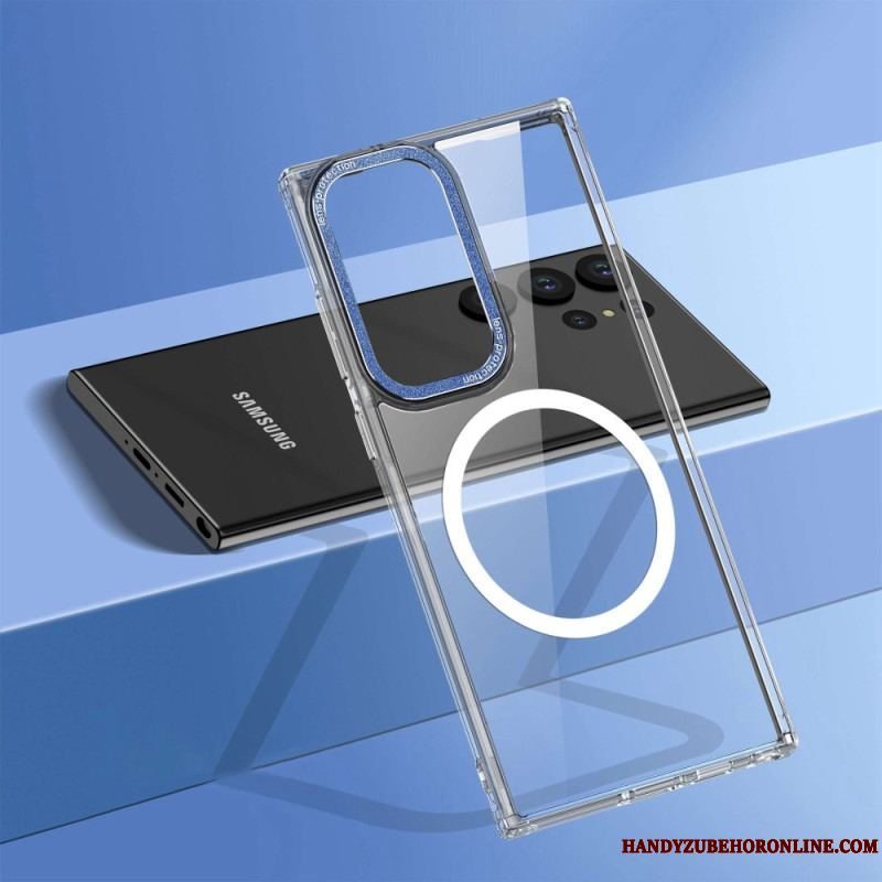 Cover Samsung Galaxy S23 Ultra 5G Gennemsigtig Magsafe Kompatibel
