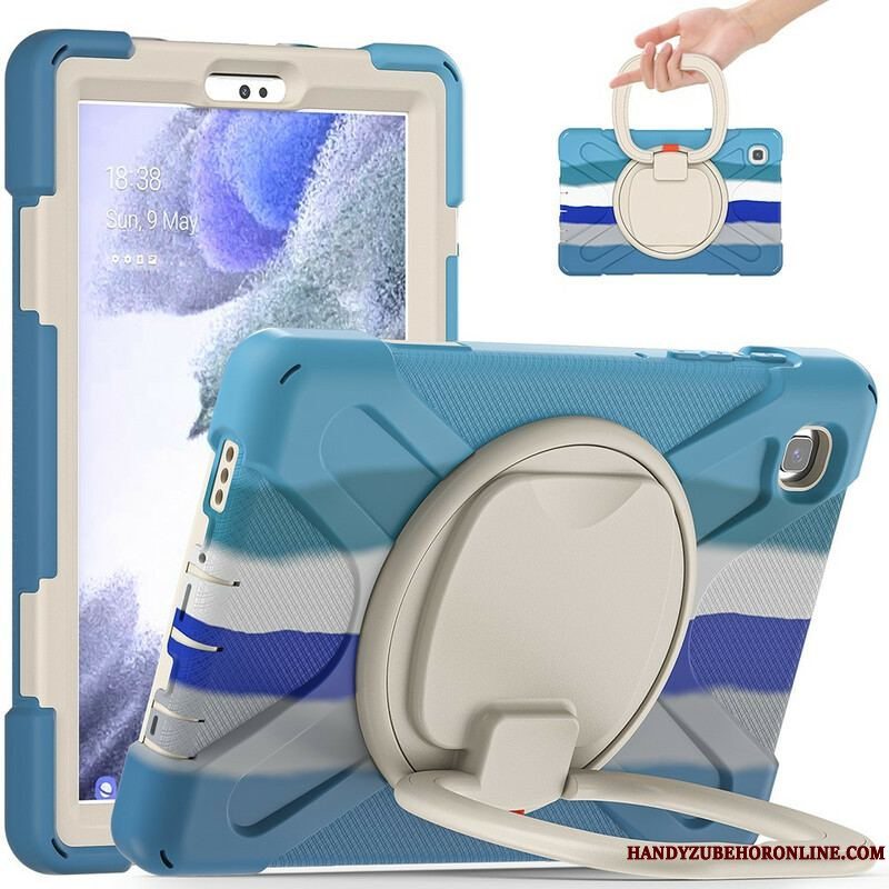 Cover Samsung Galaxy Tab A7 Lite Ultra Resistent Ring-støtte Farve