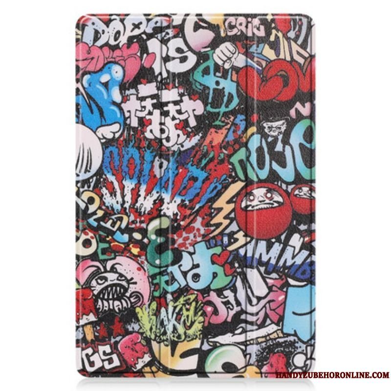 Cover Samsung Galaxy Tab S8 Plus / Tab S7 Plus Graffiti Blyantholder