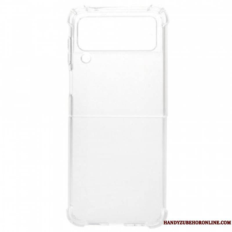 Cover Samsung Galaxy Z Flip 3 5G Flip Cover Sømløse Forstærkede Hjørner