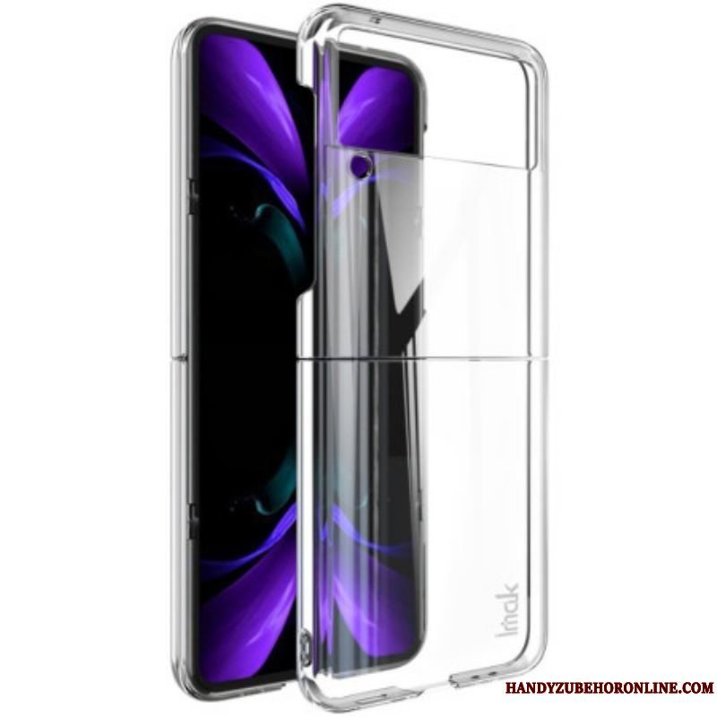 Cover Samsung Galaxy Z Flip 4 Flip Cover Imak Transparent