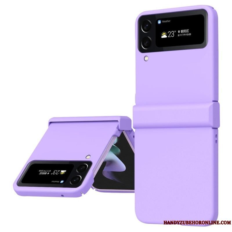 Cover Samsung Galaxy Z Flip 4 Flip Cover Klassisk Mat