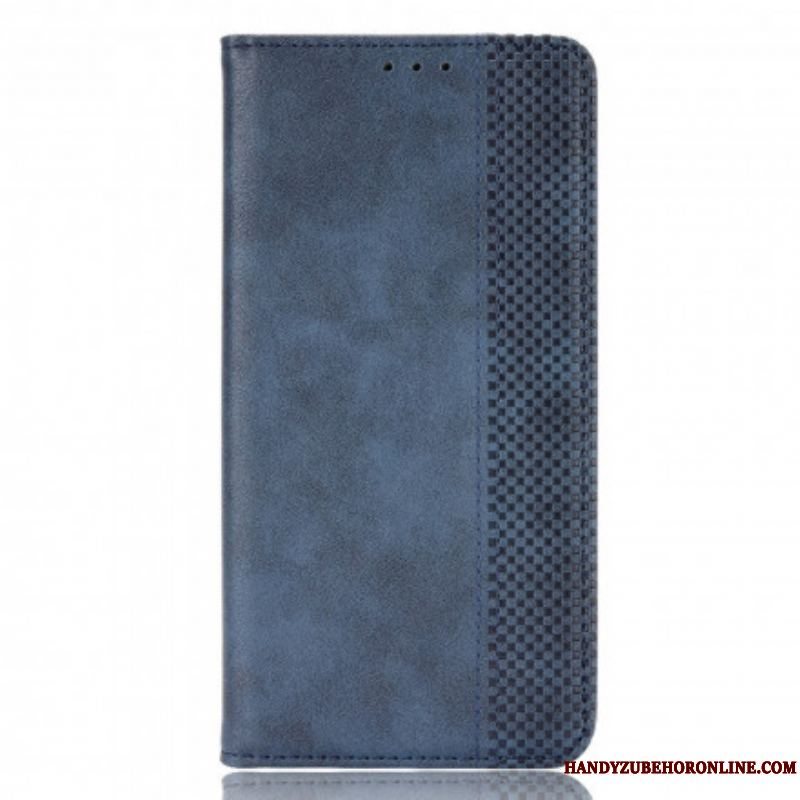 Cover Samsung Galaxy Z Fold 3 5G Flip Cover Stiliseret Lædereffekt