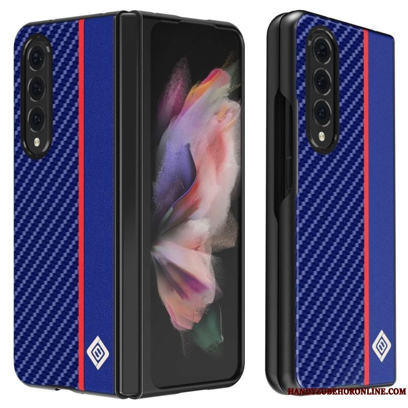 Cover Samsung Galaxy Z Fold 4 Carbon Fiber Line Lc. Imeeke