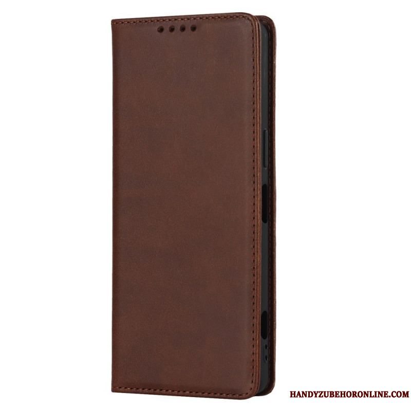 Cover Sony Xperia 1 IV Flip Cover Klassisk Stil