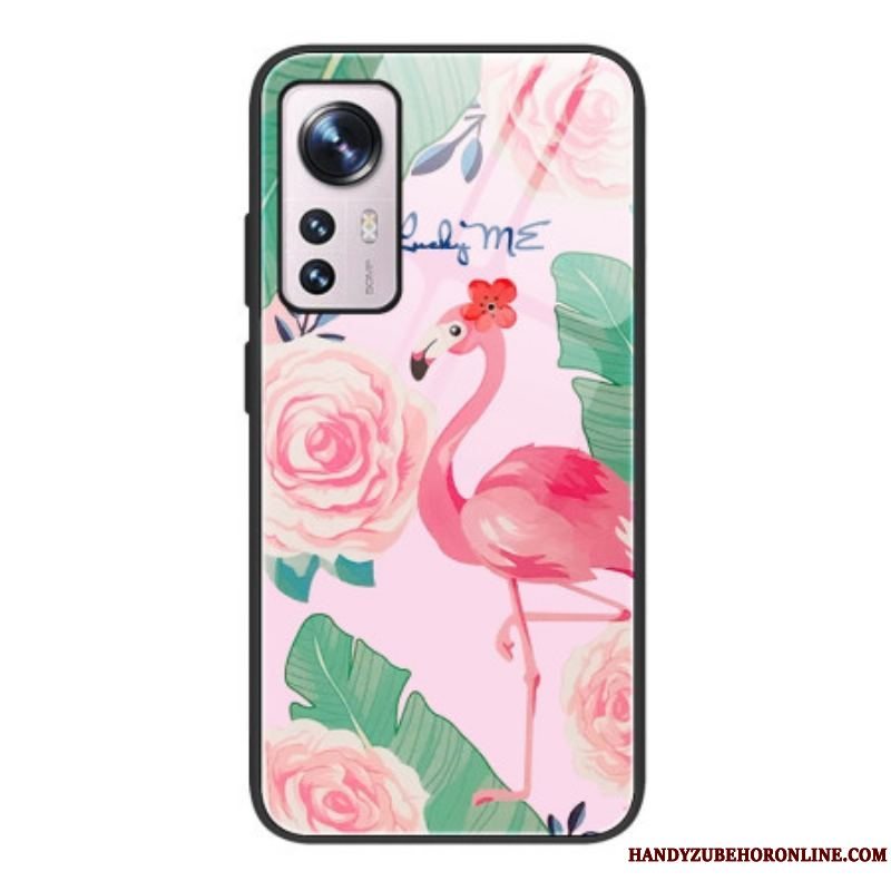 Cover Xiaomi 12 / 12X Flamingo Hærdet Glas