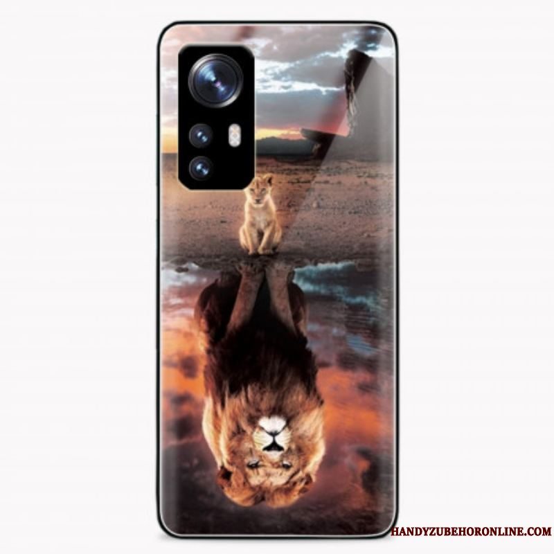 Cover Xiaomi 12 / 12X Lion Cub's Dream Hærdet Glas