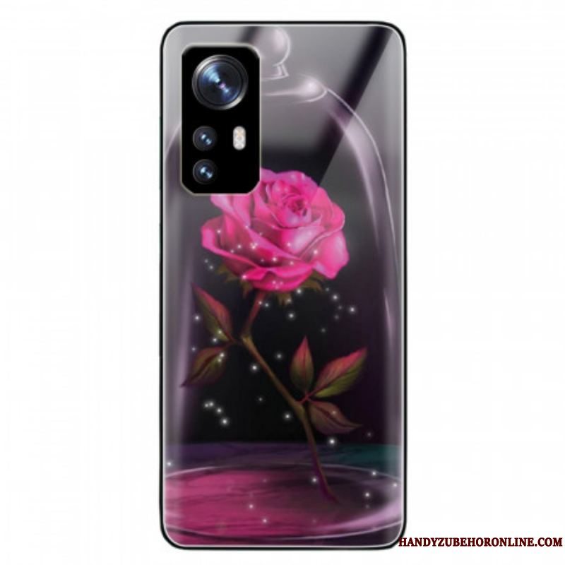 Cover Xiaomi 12 / 12X Magic Pink Hærdet Glas