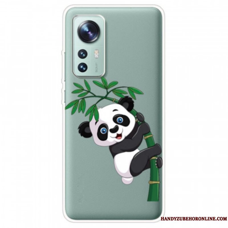 Cover Xiaomi 12 / 12X Panda På Bambus