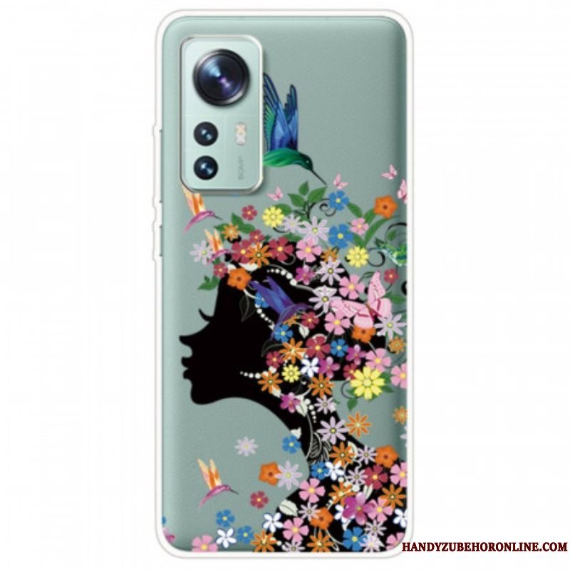 Cover Xiaomi 12 / 12X Smukt Blomsterhoved