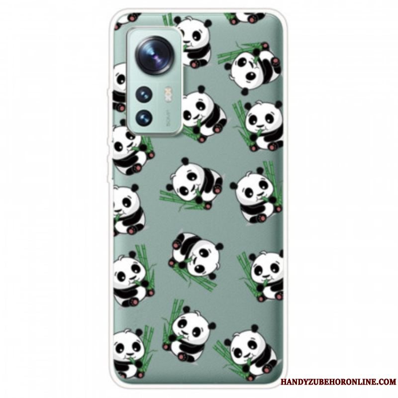 Cover Xiaomi 12 / 12X Små Pandaer
