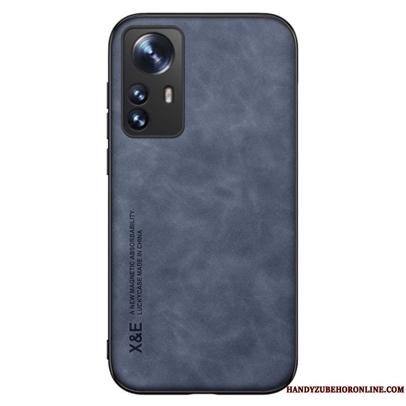 Cover Xiaomi 12 / 12X X&e Lædereffekt Læder