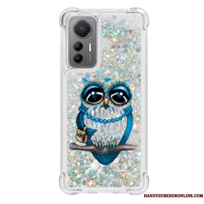 Cover Xiaomi 12 Lite Pailletter Miss Owl