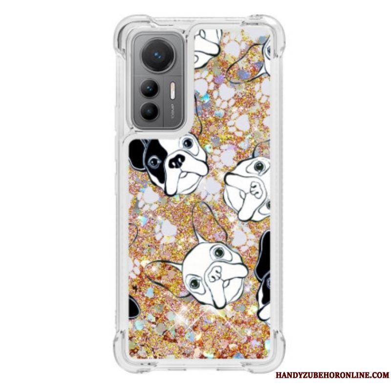 Cover Xiaomi 12 Lite Pailletter Mr Dog