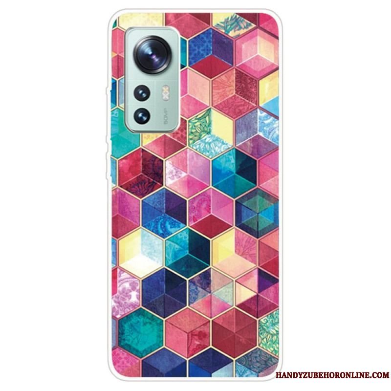 Cover Xiaomi 12 Pro Silikone Grafik