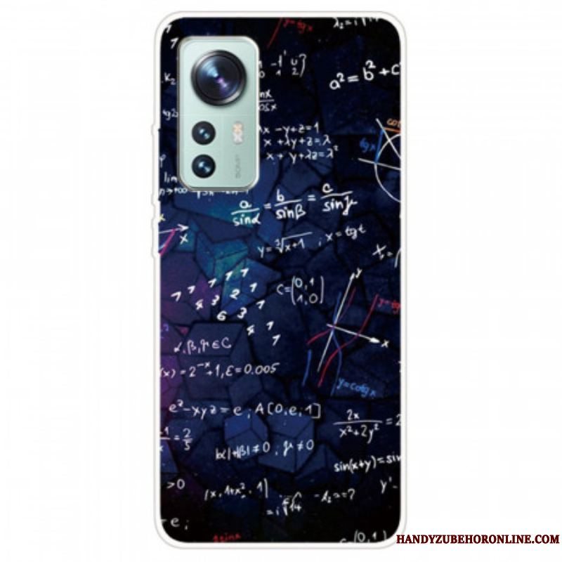 Cover Xiaomi 12 Pro Silikone Matematiske Beregninger