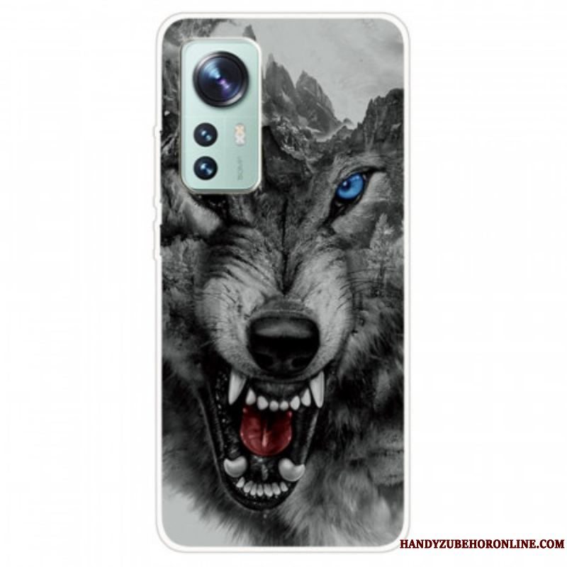 Cover Xiaomi 12 Pro Silikone Wolf