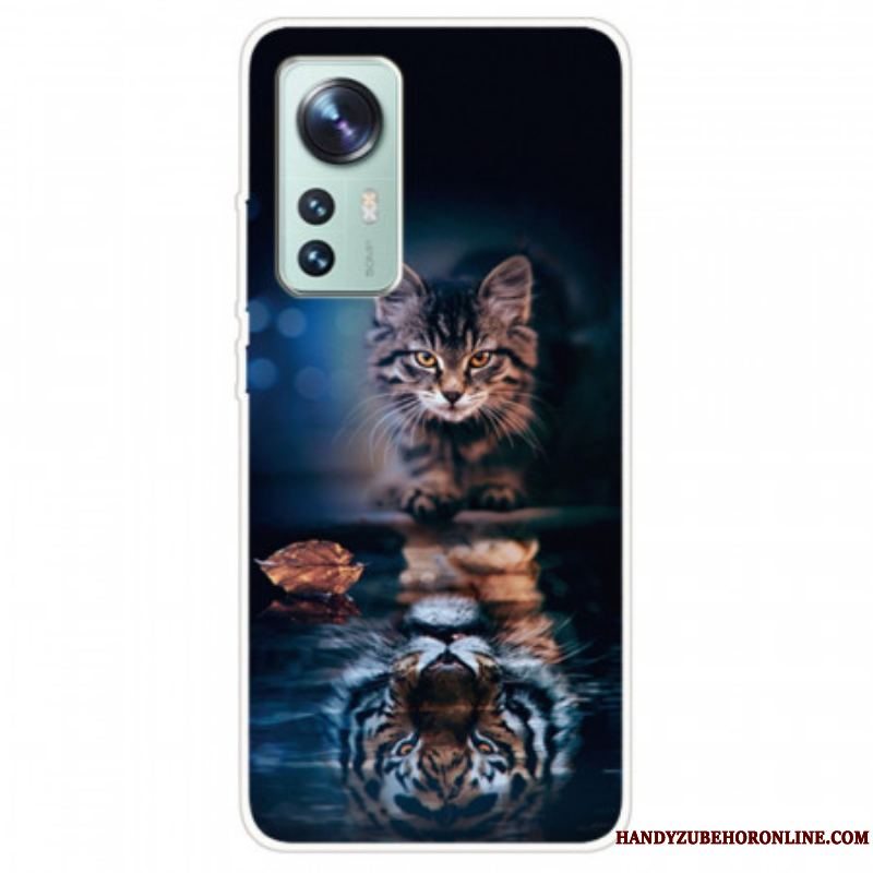 Cover Xiaomi 12 Pro Watchful Cat Silikone