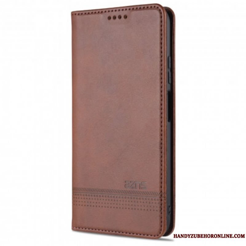 Cover Xiaomi Redmi Note 10 / 10S Flip Cover Azns Læderstyling