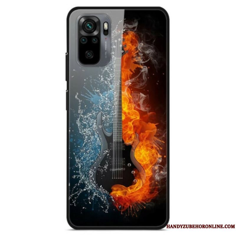 Cover Xiaomi Redmi Note 10 / 10S Hærdet Glasguitar