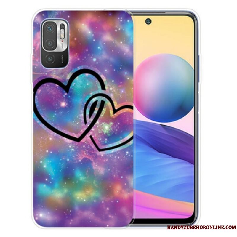 Cover Xiaomi Redmi Note 10 5G Lænkede Hjerter