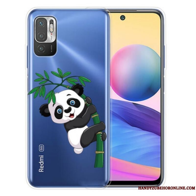 Cover Xiaomi Redmi Note 10 5G Panda På Bambus