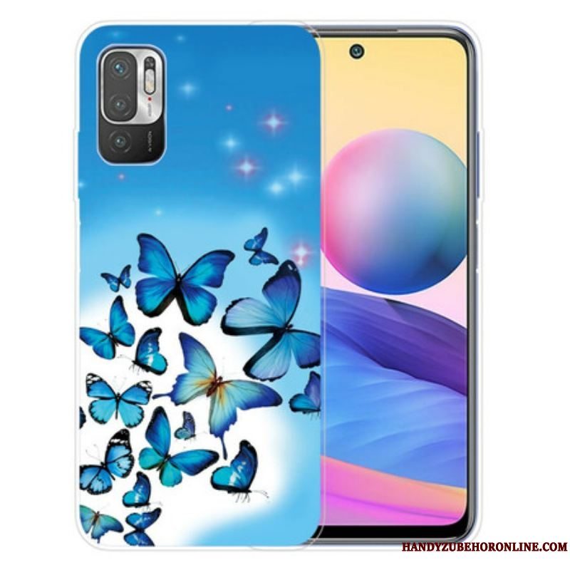 Cover Xiaomi Redmi Note 10 5G Sommerfugle Sommerfugle