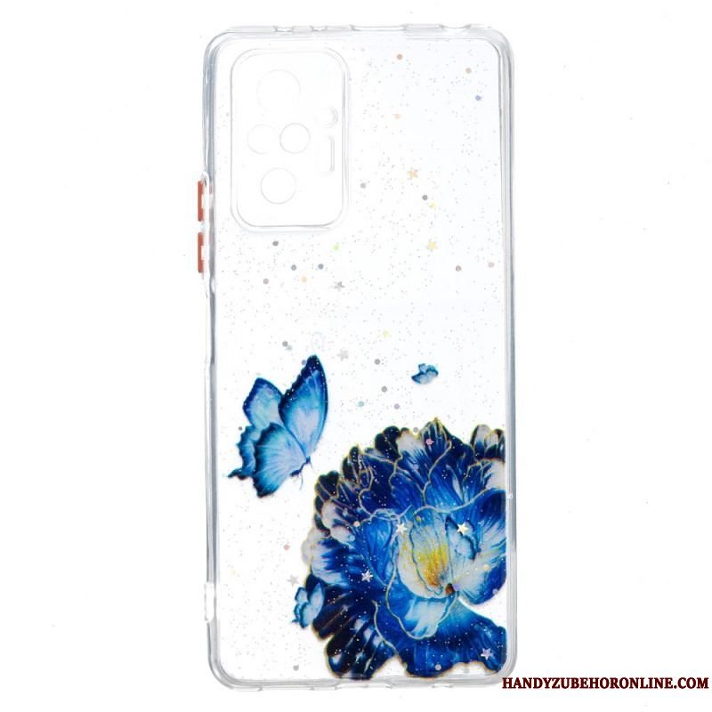 Cover Xiaomi Redmi Note 10 Pro Blomstersommerfuglehybrid