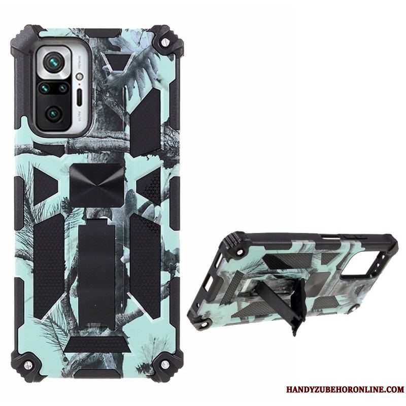 Cover Xiaomi Redmi Note 10 Pro Camouflage Aftagelig Støtte