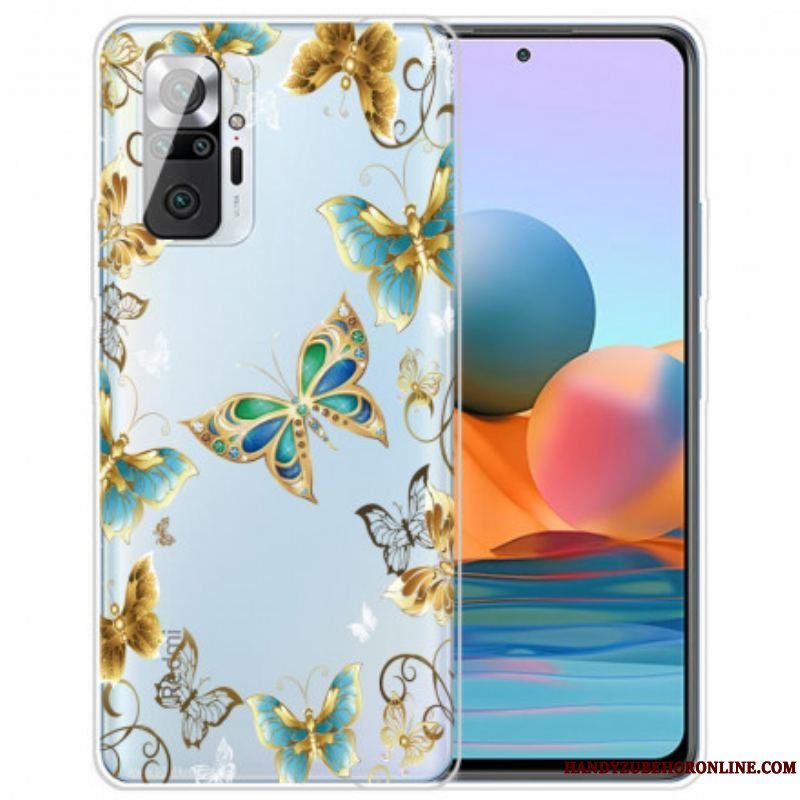 Cover Xiaomi Redmi Note 10 Pro Flugt Af Sommerfugle