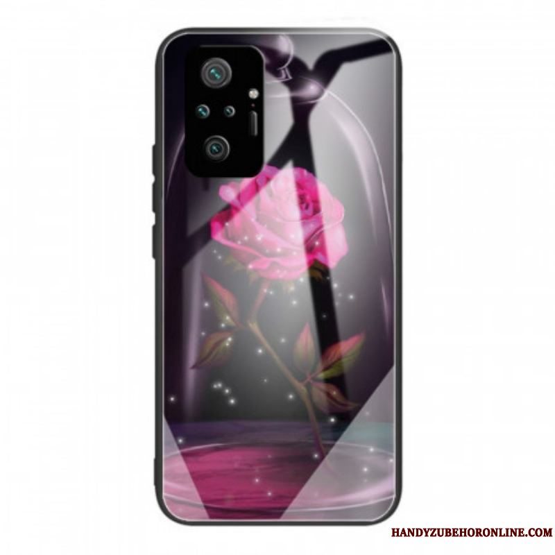 Cover Xiaomi Redmi Note 10 Pro Magic Pink Hærdet Glas